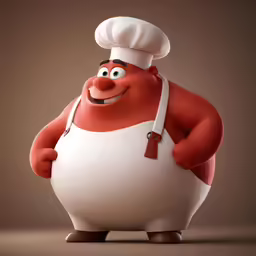 a big hero looking like the character, angry man