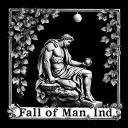 the emblem for fall of man, india