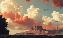 there is an image of mountains that look incredible