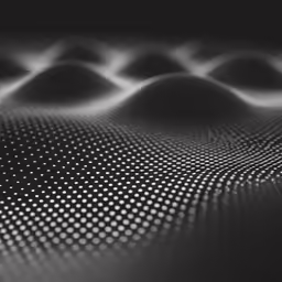 closeup view of a white background with dots