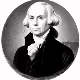 an old black and white photo of a man in suit and tie