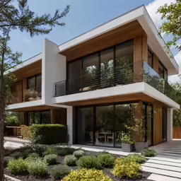 an image of a beautiful house with nice landscaping