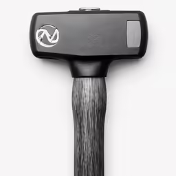 the top of a black hairdryer with black handle
