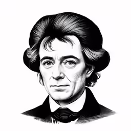 a portrait of a man in a suit and tie
