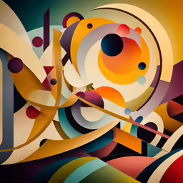 abstract painting by julia s schillenberg