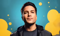 a man with an intense look on his face and one eye closed