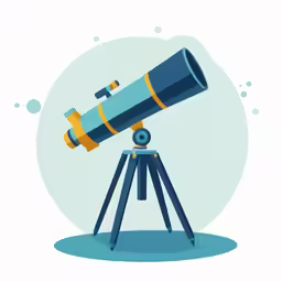 an image of a telescope on a tripod