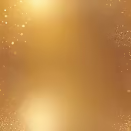 a gold background with circles and spots
