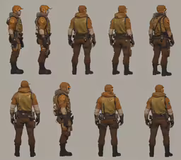 various poses of man in different military uniforms,some different poses of a person with a hat on and glasses