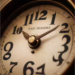 a very large clock with numbers all over it