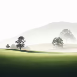 a field that has some trees on it