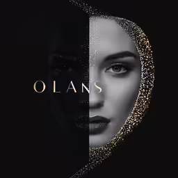 the movie poster for olans, with two images of an individual