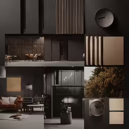 a series of photos featuring several different designs