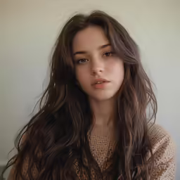 an image of a woman with long hair