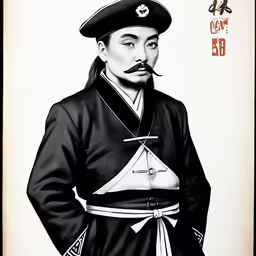 an image of a chinese man in a military uniform