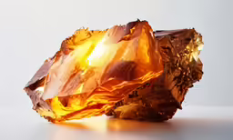 a piece of metal with fire inside of it