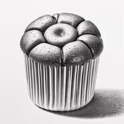 a drawing of some kind of doughnut