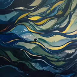 a painting that is done with paint