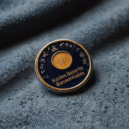 the royal family coat lapel badge