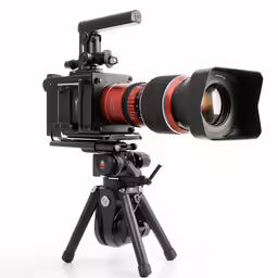 an image of a camera on a tripod