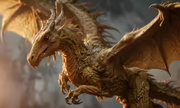 the statue is looking like a very creepy looking dragon