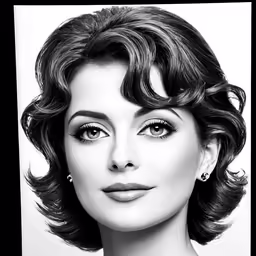 a woman with her eyes close up
