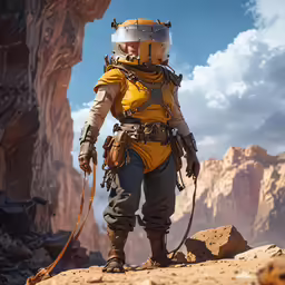 a screenshot of an action video game character