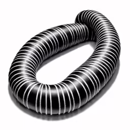 a spiral object is shown on the side of a white background