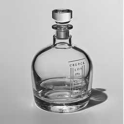 a bottle that has a small amount of water in it