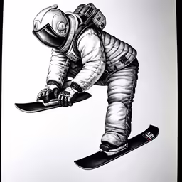 a man in a suit is flying through the air