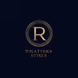 a logo for a company with a r in the middle of it