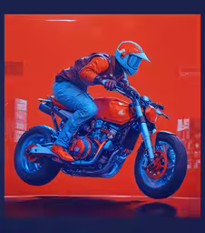 a man with a motorcycle helmet is jumping,a man is jumping off the side of his motorcycle