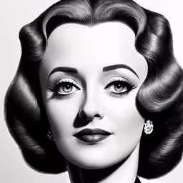 a vintage woman with an elegant hairstyle photograph by mirrorpix
