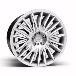 the new wheel on a white background