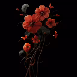 this is a close up view of a vase of flowers