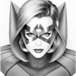 woman in catwoman costume with cat ears and collar