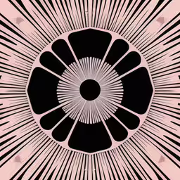 an abstract geometric design that can be used in a modern style