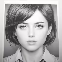 an image of a woman that is not looking in the camera