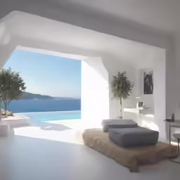 a view of a nice hotel with an amazing view
