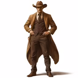 a model man wearing a coat, vest and tie