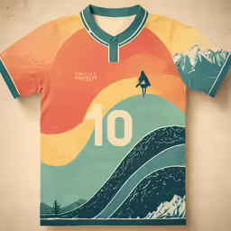 an illustration is seen in this image of a baseball uniform