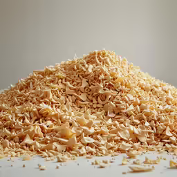 a pile of oats in the middle of the picture