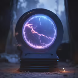 an image of an electronic device that has a lightning bolt inside of it