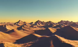 a mountain range with some very big hills