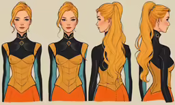some very pretty girl designs that i made with hair