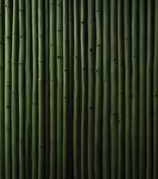 the wall is made up of many small green leaves