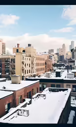 an image of a rooftop area with snow
