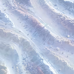 water with small rocks and rocks below