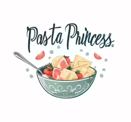 a bowl filled with cheese and strawberries