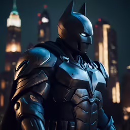 a batman character with the words batman on it